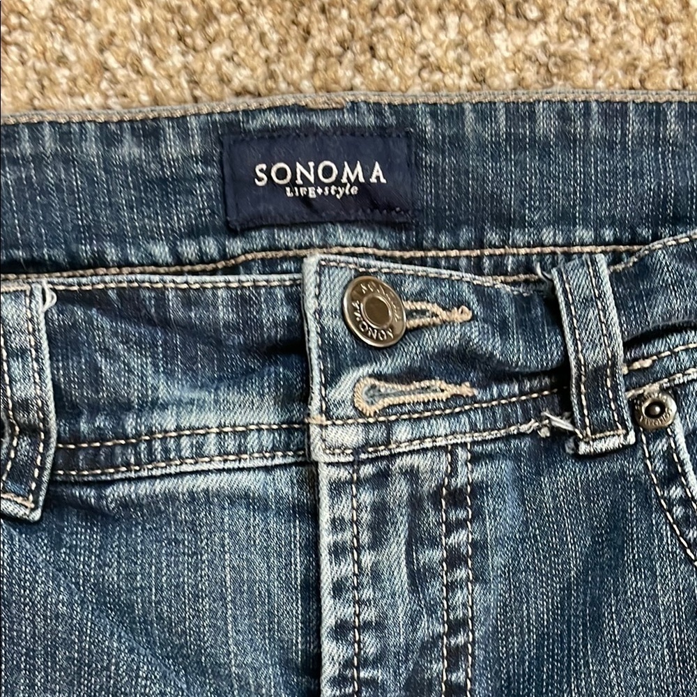 🩵Sonoma Blue Boot Cut Jeans Classic Style - Picture 2 of 3